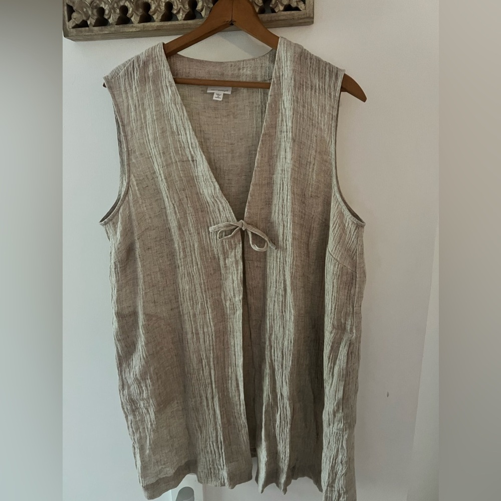 J. Jill Linen Duster